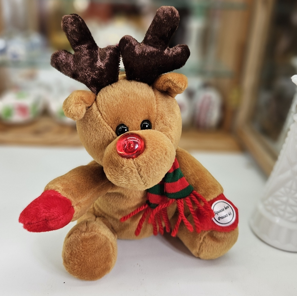 Reindeer sears 1999 holiday plush